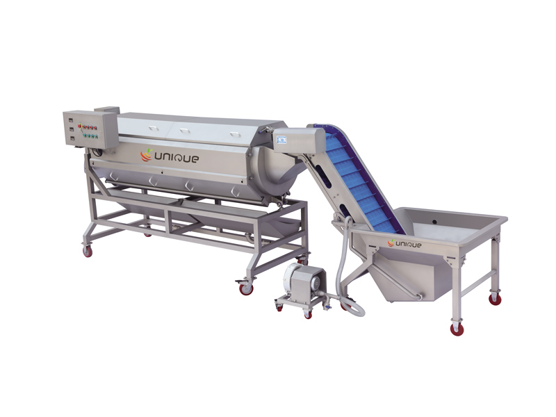 Potato peeling machine