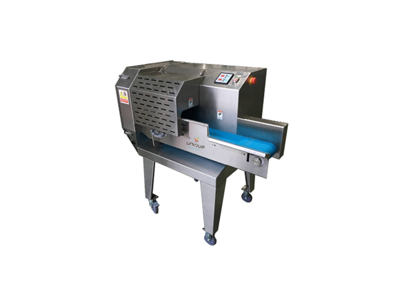 Vegetable belt cutting machine