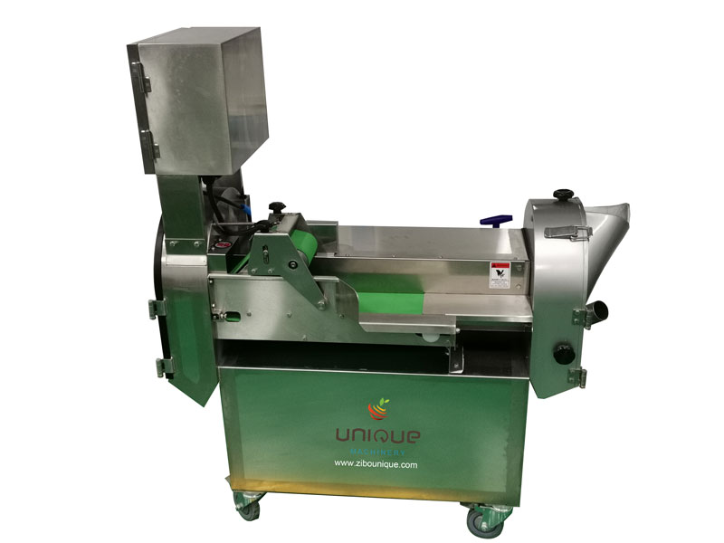 Double head vegetable cutting machine