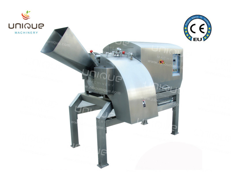 Frozen meat dicing machine